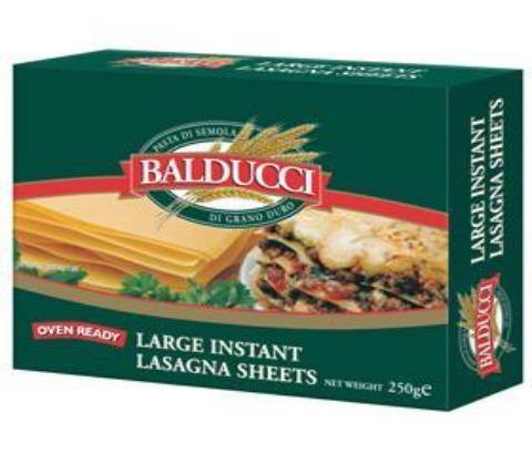 Balducci Large Instant Lasagna Sheets - Mama Alice