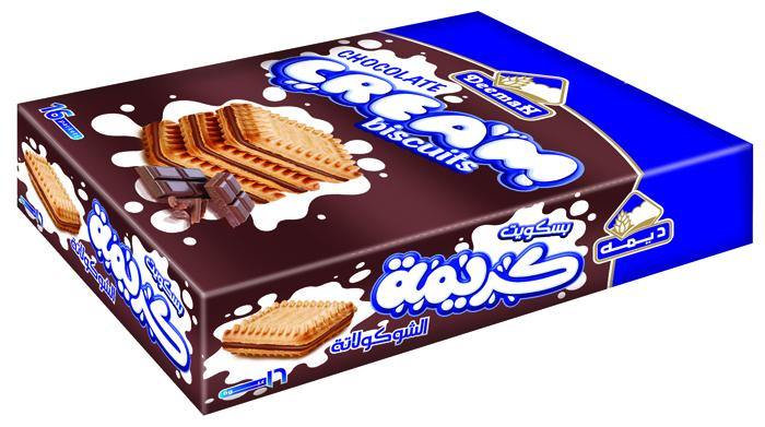 Deemah Chocolate Cream Biscuits - Mama Alice
