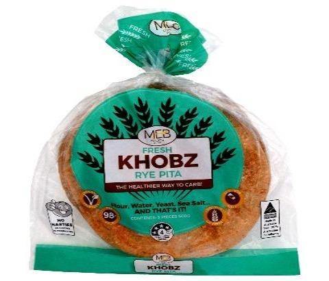 M.E.B Khobz Rye Pita - Mama Alice