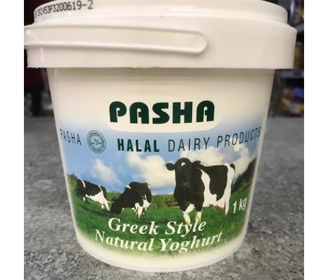 Pasha Greek Style Natural Yoghurt