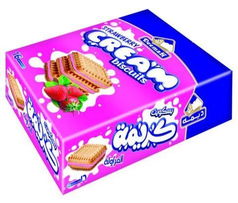 Deemah Strawberry Cream Biscuits - Mama Alice