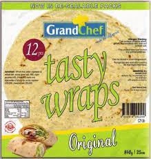 Grand Chef Tasty Wraps - Mama Alice