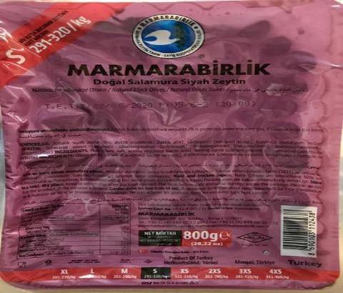 4XS Marmarabirlik Natural Black Olives - Mama Alice