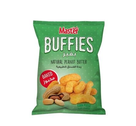 Master Buffies corn Puffs Peanut Flavour